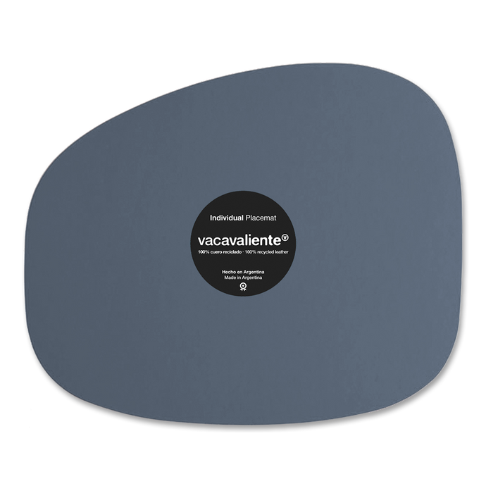 vacavaliente | Individual Ruca Piedra Petrol Blue Outlet