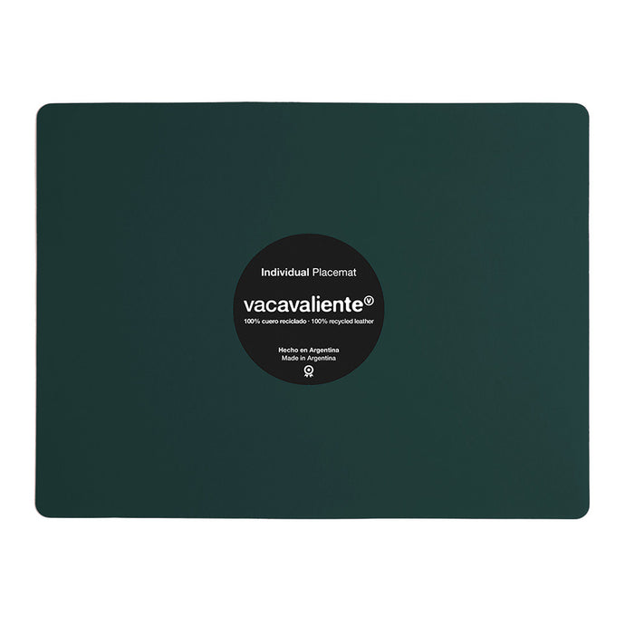 vacavaliente | Individual Ruca Rectangular Amazonia Green Ventas relámpago