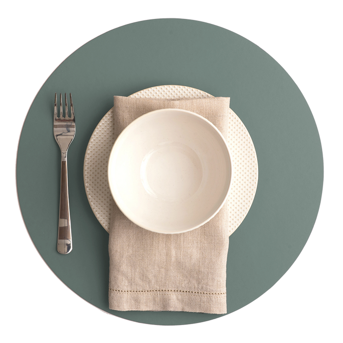 vacavaliente | Individual Ruca Circular Eucalyptus COMPRAR AHORA