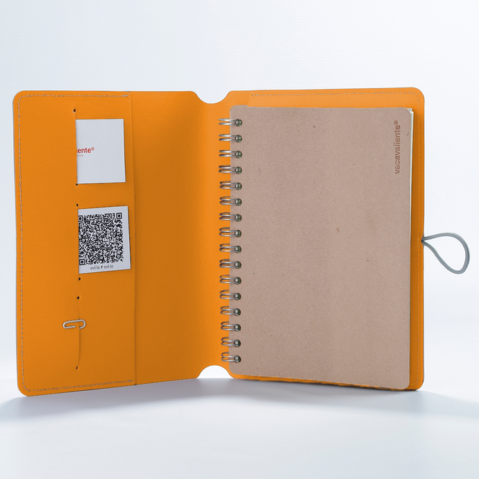 vacavaliente | Cuaderno Madison Rayado A5 Pumpkin Orange En línea