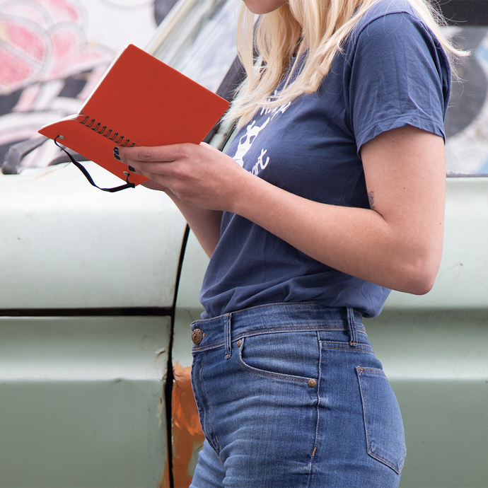 vacavaliente | Libreta Plein Air Rayado A6 Red Clay Rebajas top