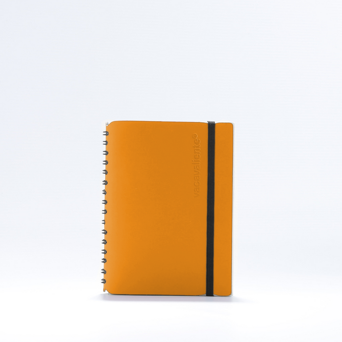 vacavaliente | Libreta Plein Air Rayado A6 Pumpkin Orange Envío gratis