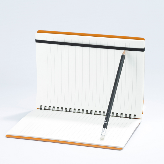 vacavaliente | Libreta Plein Air Rayado A5 Pumpkin Orange COMPRAR AHORA