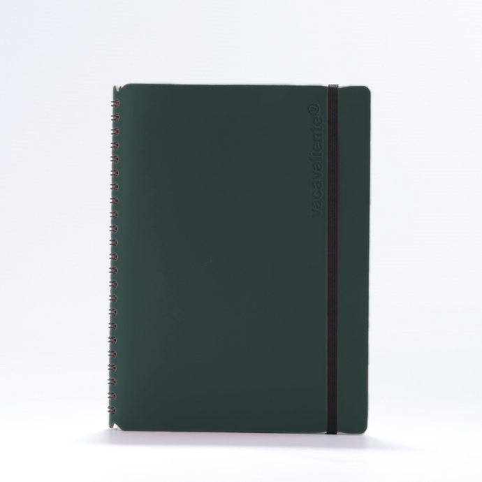 vacavaliente | Libreta Plein Air Rayado A5 Amazonia Green Último día