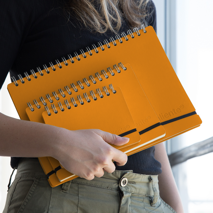 vacavaliente | Cuaderno Studio Rayado A6 Pumpkin Orange Oferta especial de fábrica