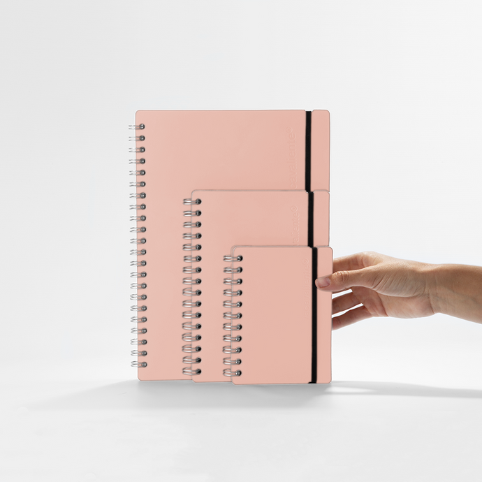 vacavaliente | Cuaderno Studio Rayado A6 Pink Sand Promoción trimestral