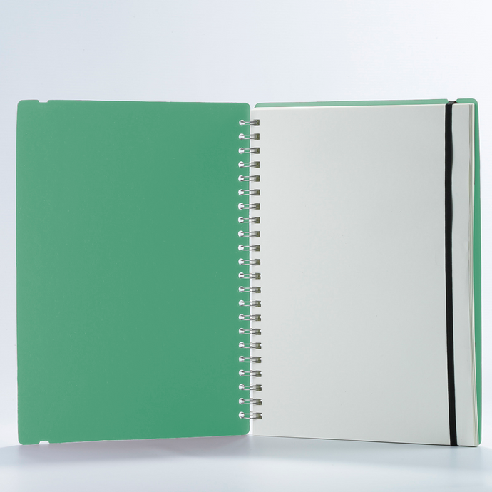vacavaliente | Cuaderno Studio Liso A4 Lotus Green Ahorra y exporta