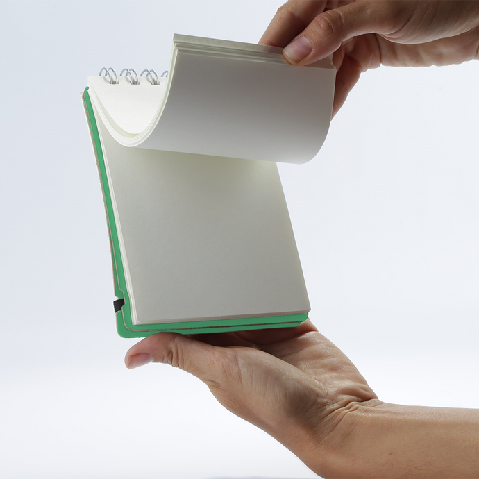 vacavaliente | Anotador Studio Liso A6 Lotus Green Última moda