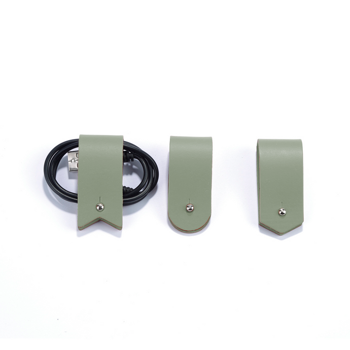 vacavaliente | Porta Cables Flow x3 Urban Sage Green Superdescuento