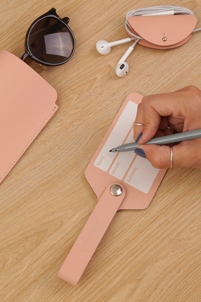 vacavaliente | Tag de Valija Urban Simple Pink Sand Outlet online
