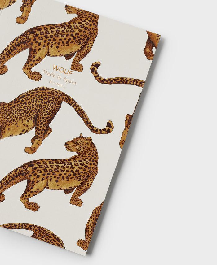 wouf The Leopard A5 Paper Notebook Venta caliente