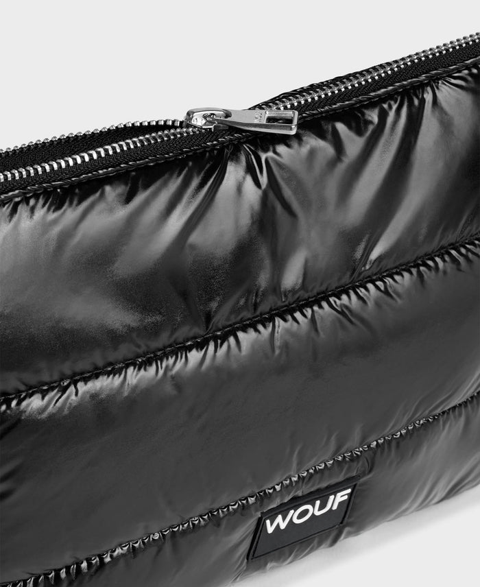 wouf Black Glossy Pouch Rebajas de fin de temporada