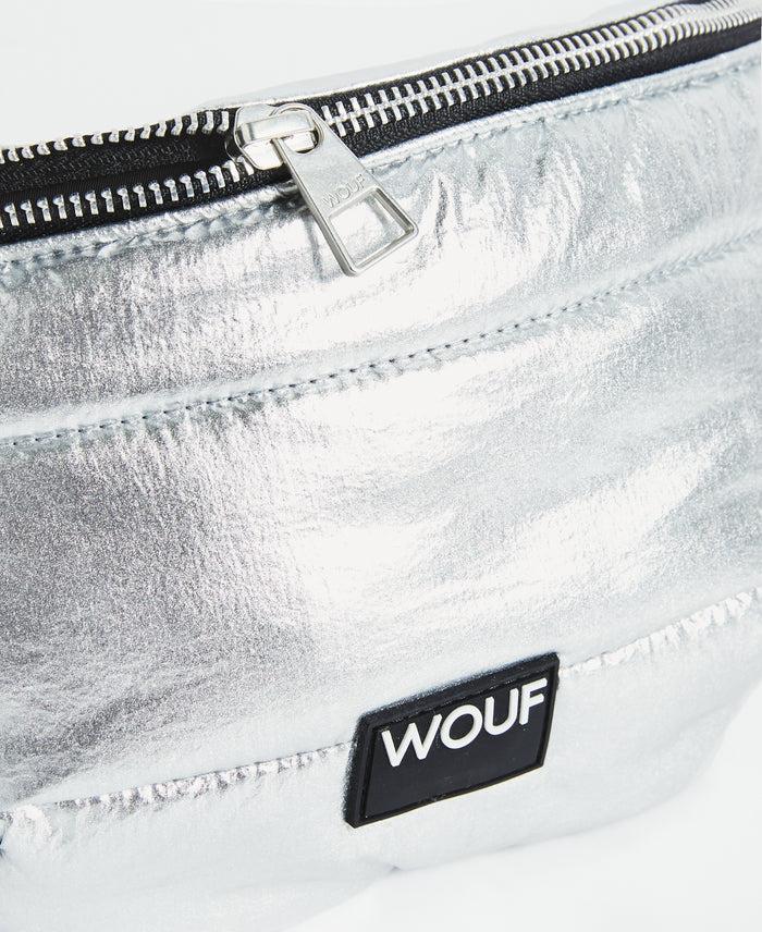 wouf Silver Glossy Waistbag Precio ultrabajo