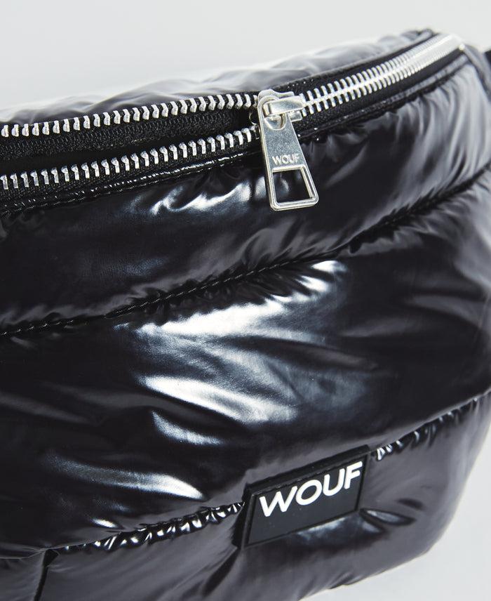 wouf Black Glossy WaistBag Liquidación