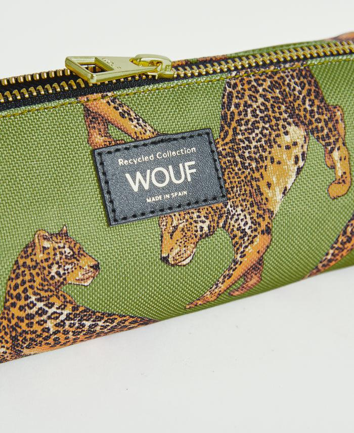 wouf Olive Leopard Pencil Case En línea