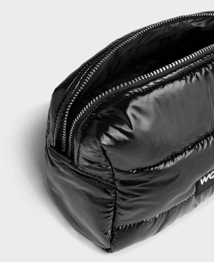 wouf Black Glossy Toiletry Bag Ofertas