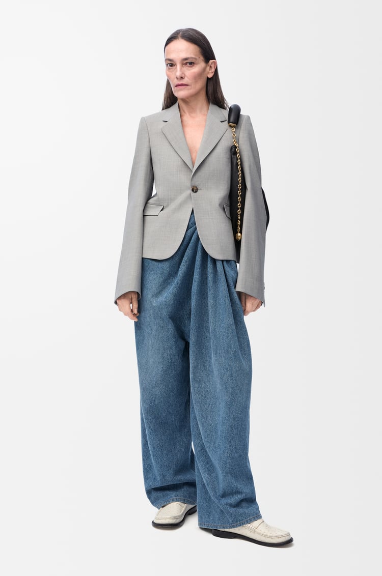 ﻿Loewe Draped jeans in denim 1 Colours Últimos 3 días