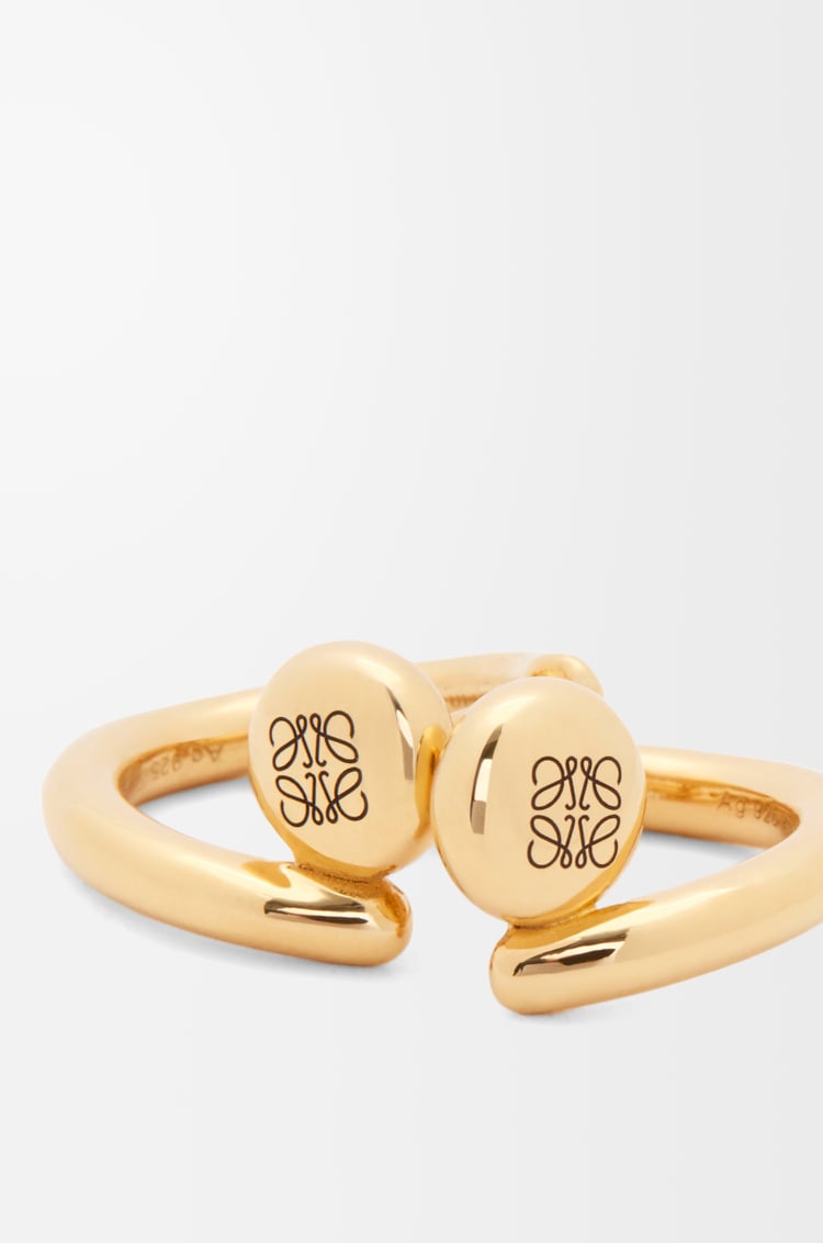 Loewe Anagram Pebble mini hoop earrings in sterling silver 1 Colours Liquidación