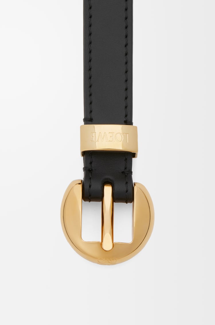 Loewe Pebble belt in smooth calfskin 3 Colours Mejor oferta