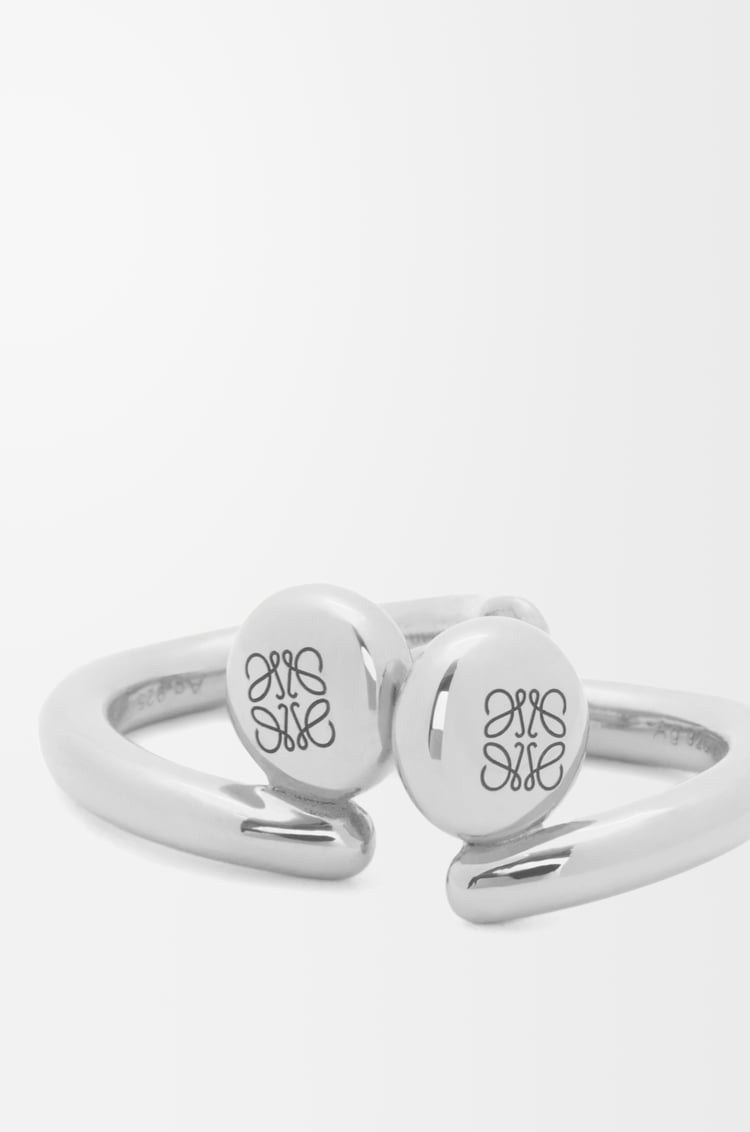 Loewe Anagram Pebble mini hoop earrings in sterling silver 1 Colours Oferta especial de fábrica