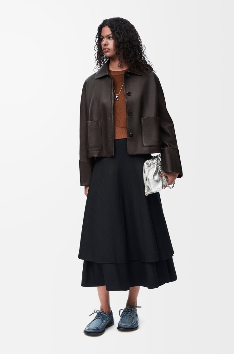 Loewe Double layer skirt in wool 1 Colours Solo queda un día
