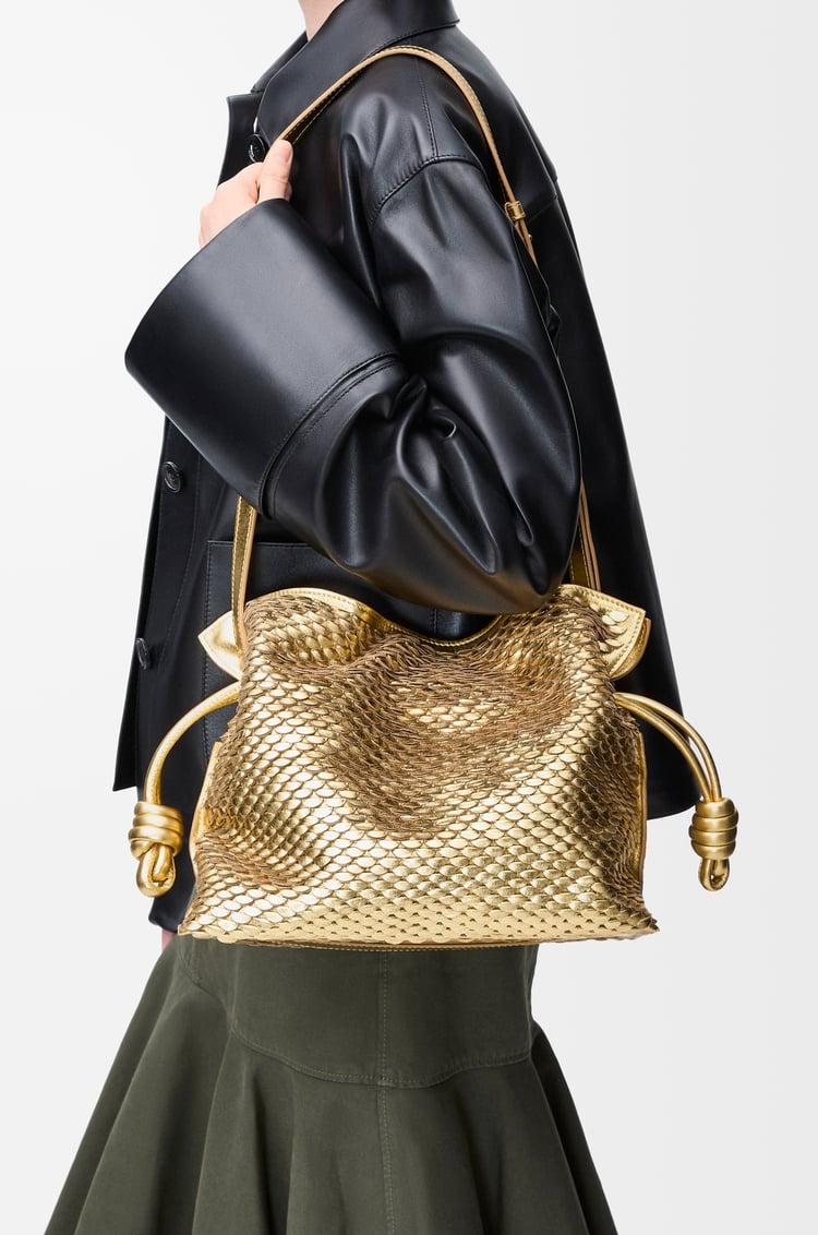 Loewe Medium Flamenco clutch in laminated lambskin 1 Colours Ofertas especiales