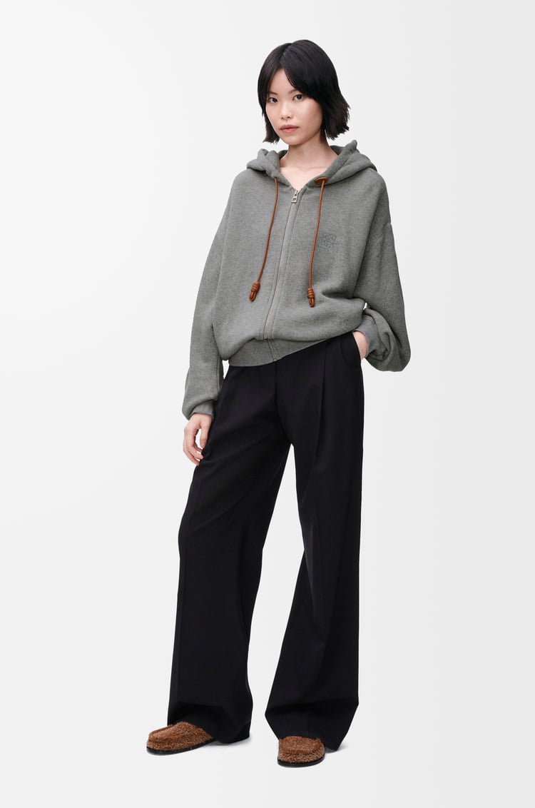 Loewe Flamenco hoodie in cotton and cashmere 1 Colours Precio de fábrica
