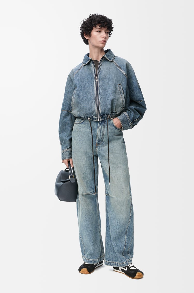 Loewe Balloon jacket in denim 1 Colours Solo hoy