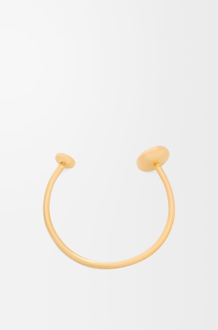 Loewe Anagram Pebble cuff in sterling silver 1 Colours Ofertas de temporada