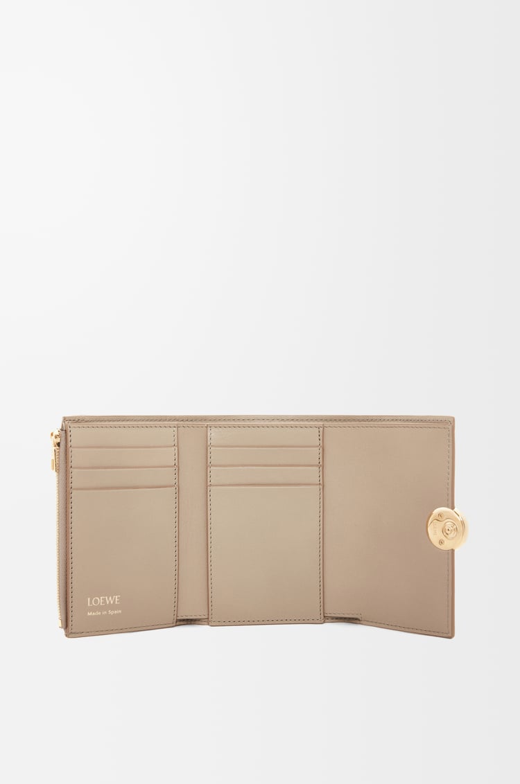 Loewe Pebble small vertical wallet in shiny nappa calfskin 9 Colours Grandes ahorros