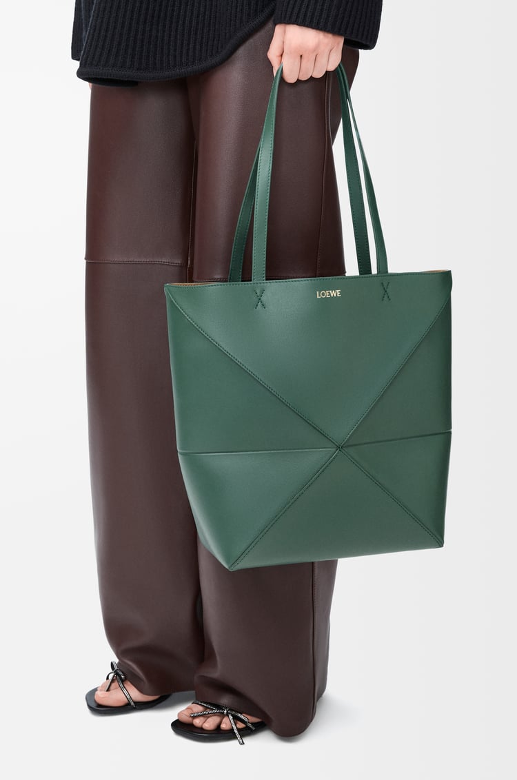 Loewe Medium Puzzle Fold tote in shiny calfskin 9 Colours COMPRAR AHORA