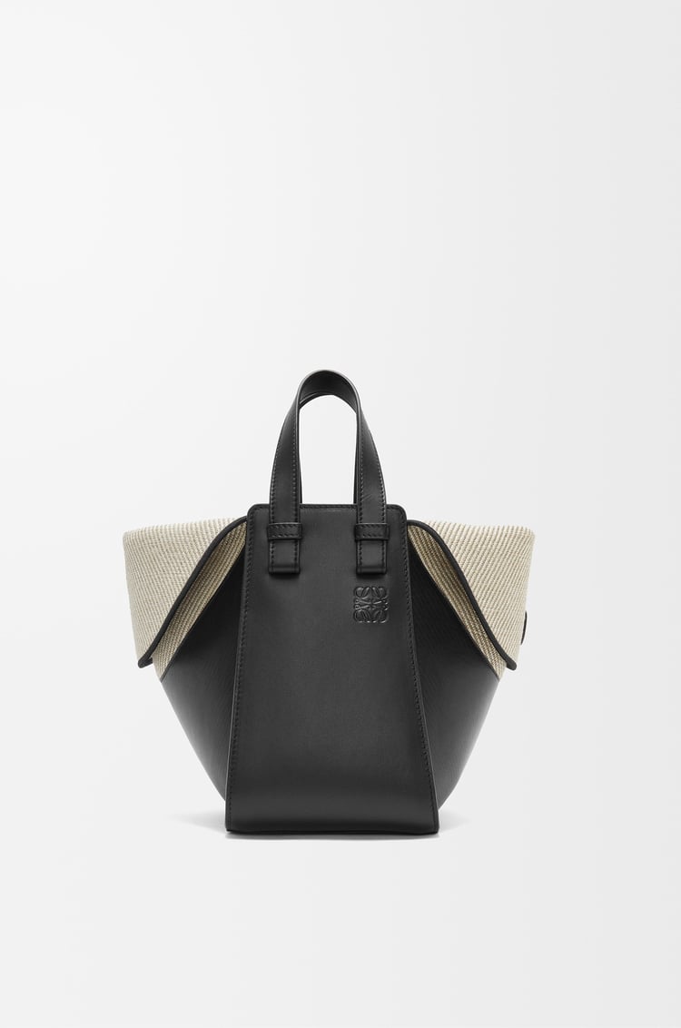Loewe Compact Hammock bag in smooth calfskin and canvas 2 Colours Venta caliente