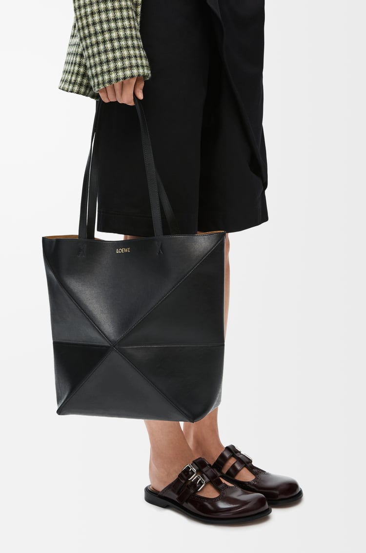 Loewe Medium Puzzle Fold tote in shiny calfskin 9 Colours ÚLTIMAS EDICIONES