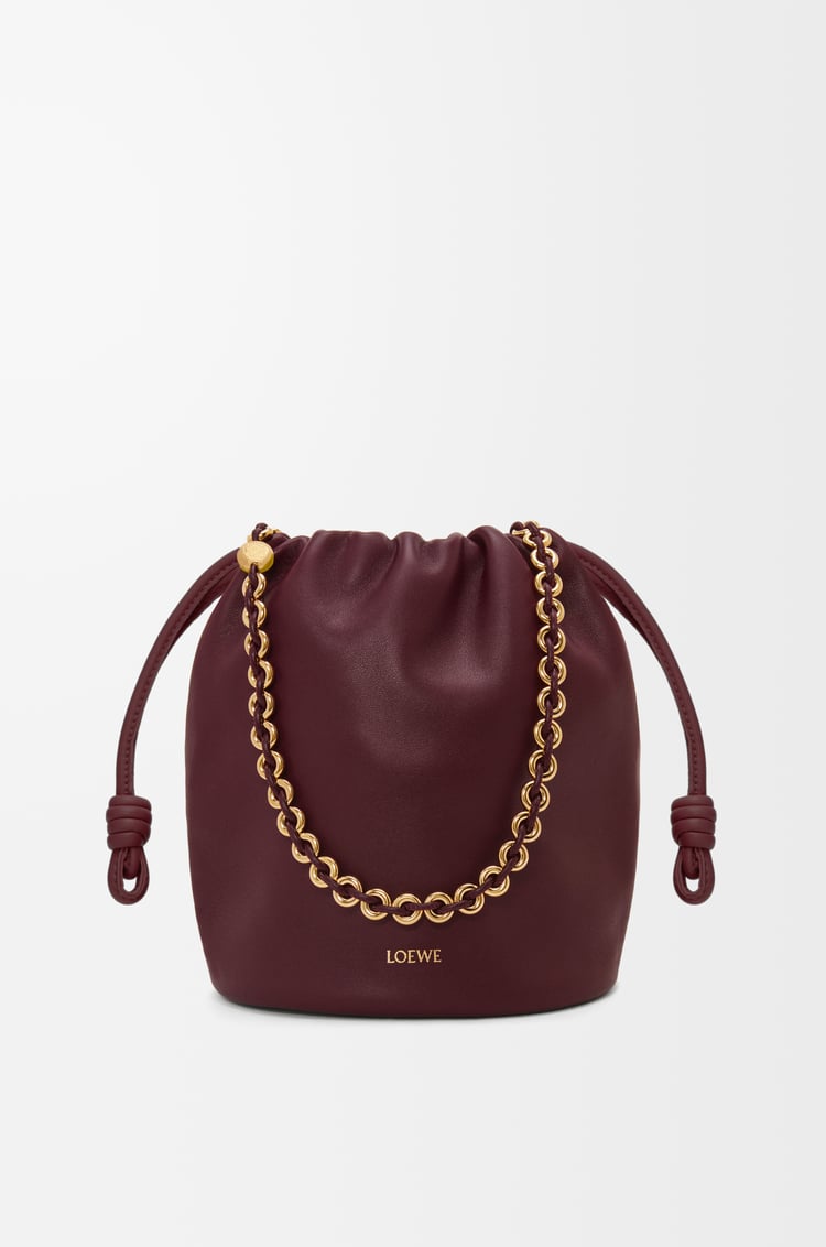 Loewe Flamenco purse bucket in mellow nappa lambskin 4 Colours Última moda