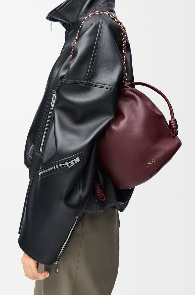 Loewe Flamenco purse bucket in mellow nappa lambskin 4 Colours Última moda