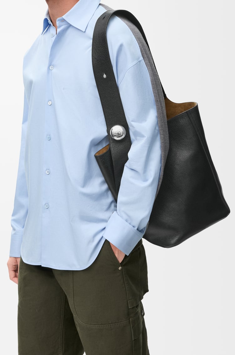 Loewe Large Pebble bucket in supple grained calfskin 3 Colours Precio ultrabajo