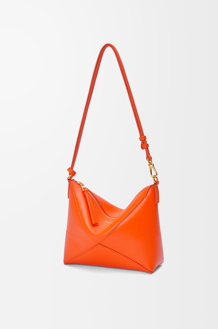 Loewe Puzzle Fold pouch in shiny nappa calfskin 8 Colours Últimos 2 días
