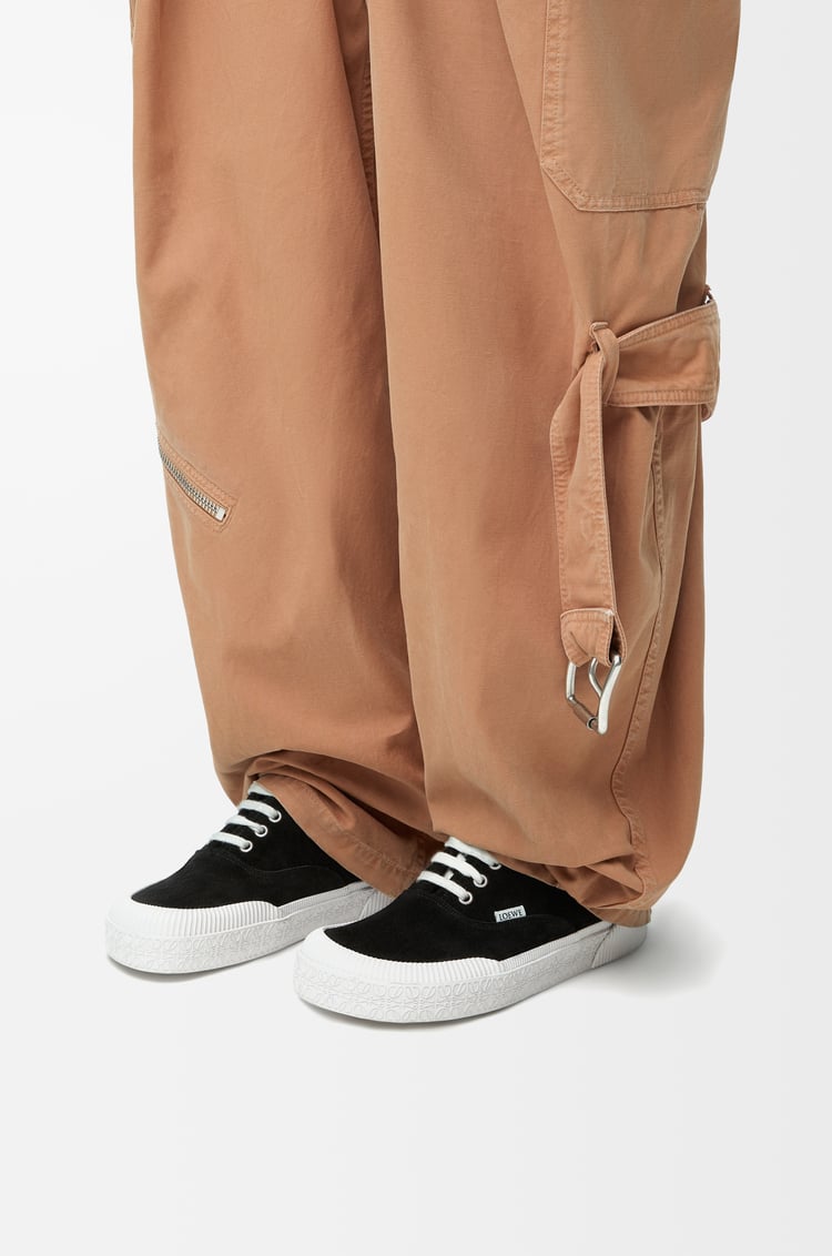 Loewe Terra Vulca lace-up sneaker in suede 1 Colours Solo hoy