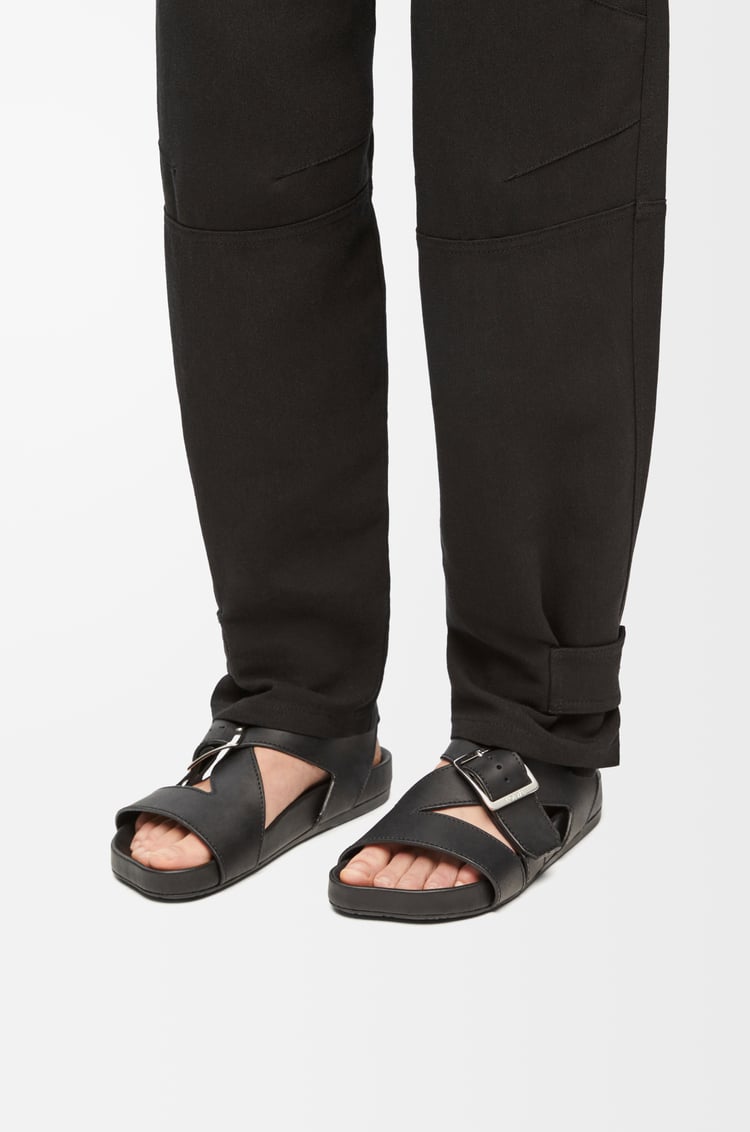 Loewe Ease Buckle sandal in vegetal calfskin 2 Colours Outlet