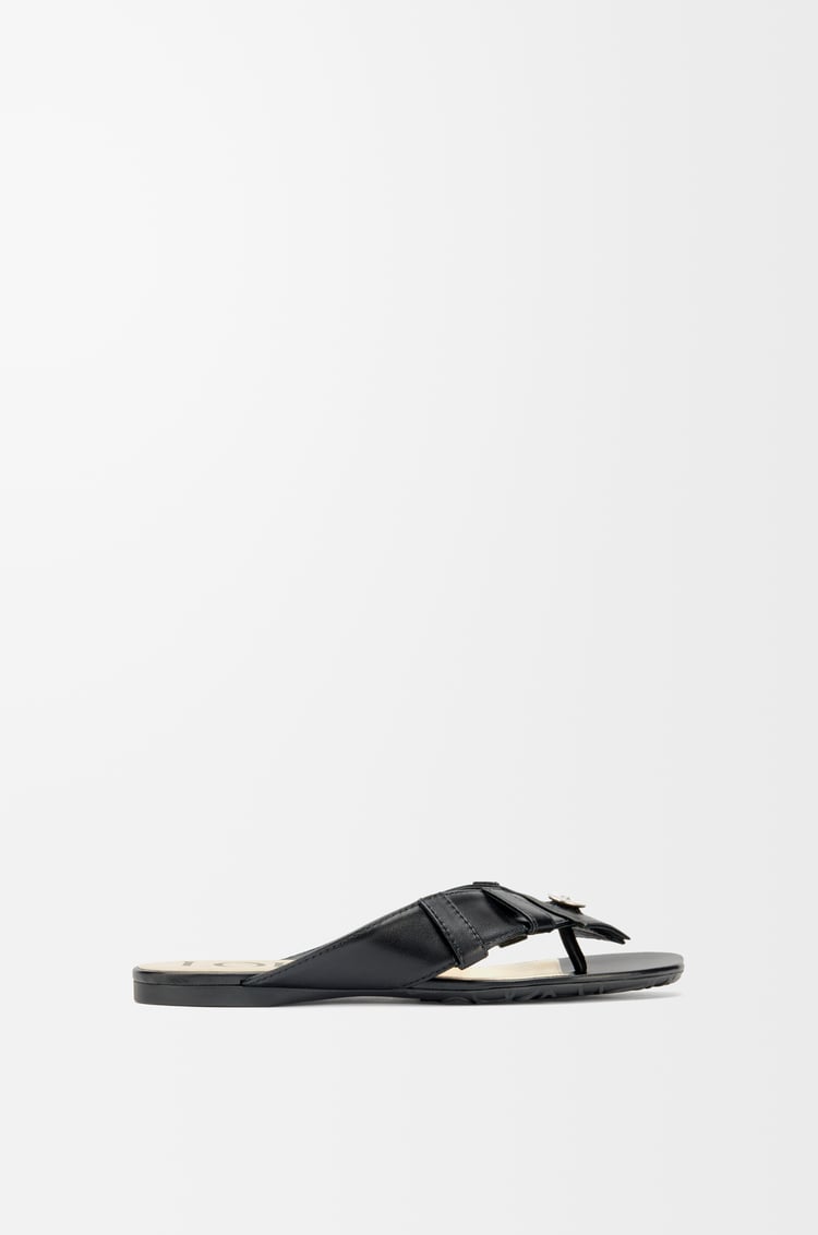 Loewe Toy Panta toe post sandal in lambskin 2 Colours