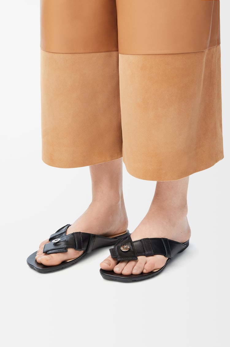 Loewe Toy Panta toe post sandal in lambskin 2 Colours Ofertas