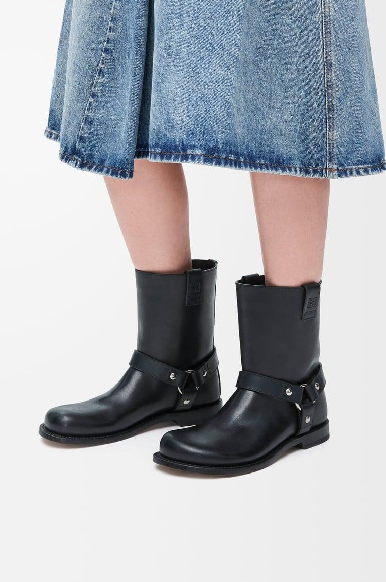 Loewe Campo Biker boot in calfskin 1 Colours Venta caliente