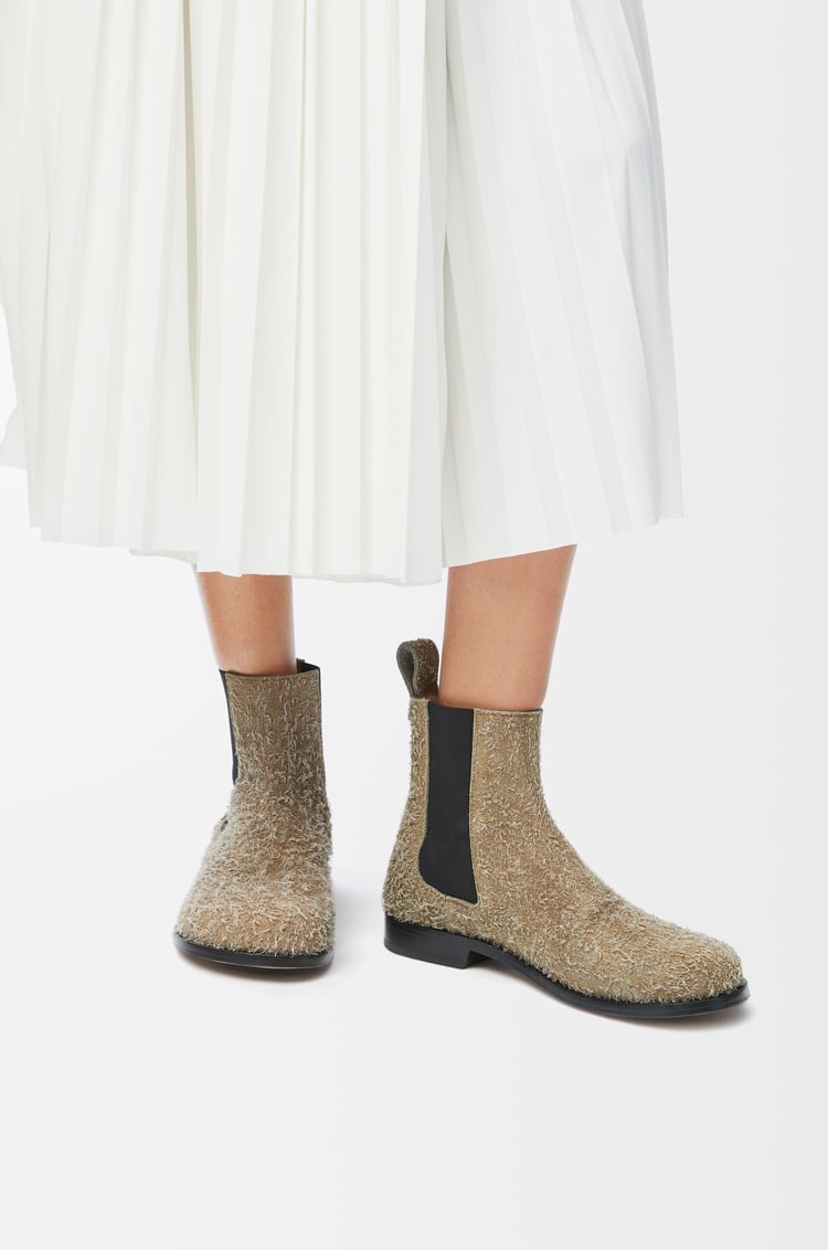 Loewe Campo Chelsea boot in brushed suede 1 Colours Precio de fábrica