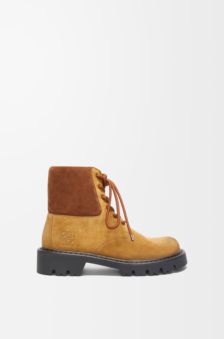 Loewe Sierra combat boot in suede 2 Colours Oferta especial de fábrica