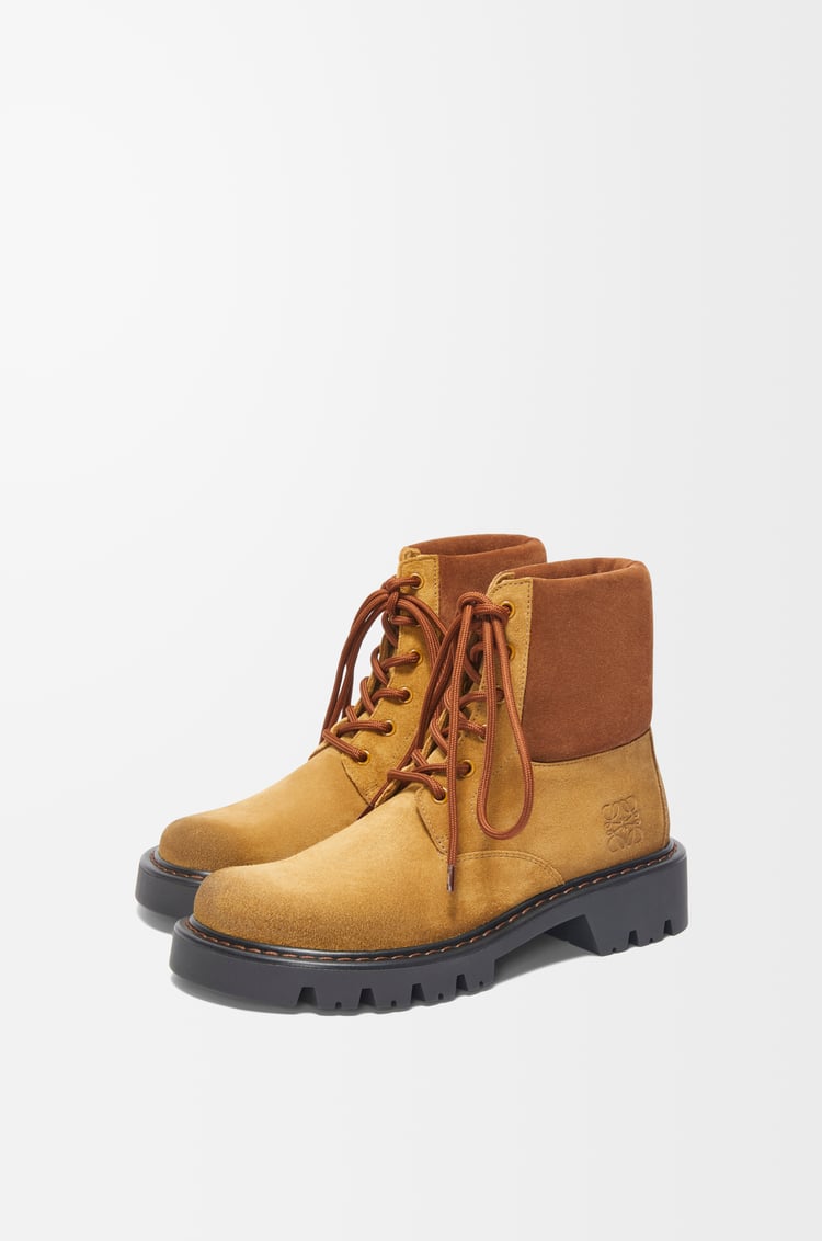 Loewe Sierra combat boot in suede 2 Colours Oferta especial de fábrica