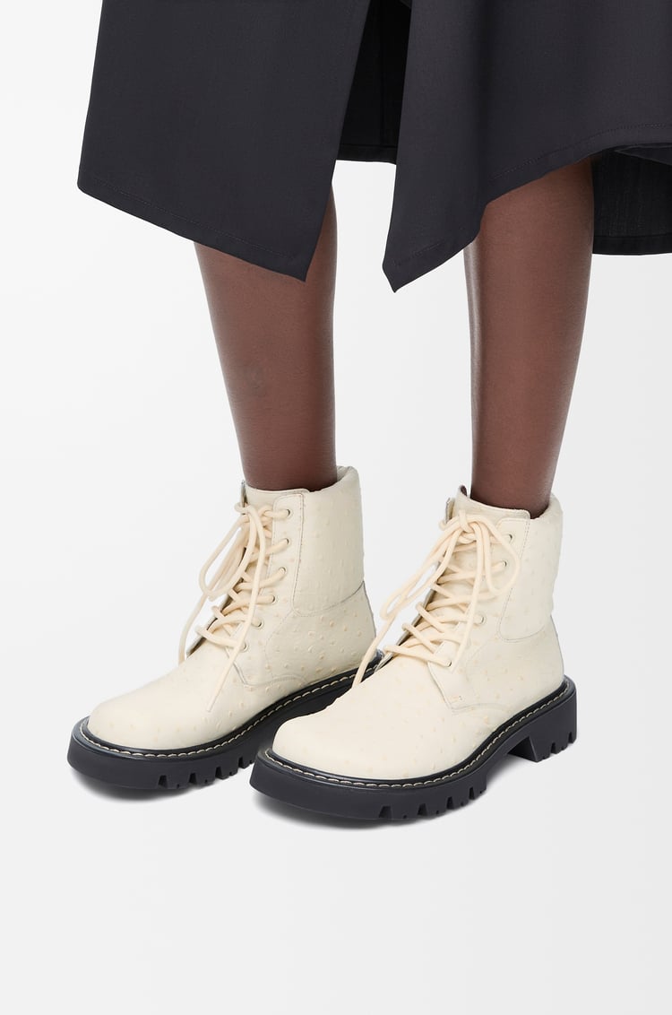 Loewe Sierra combat boot in embossed calfskin 1 Colours Promoción trimestral