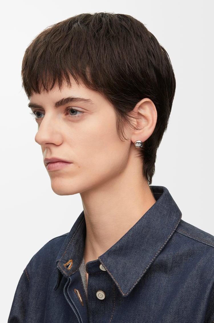 Loewe Anagram Pebble stud earrings in sterling silver 1 Colours Rebajas de fin de temporada