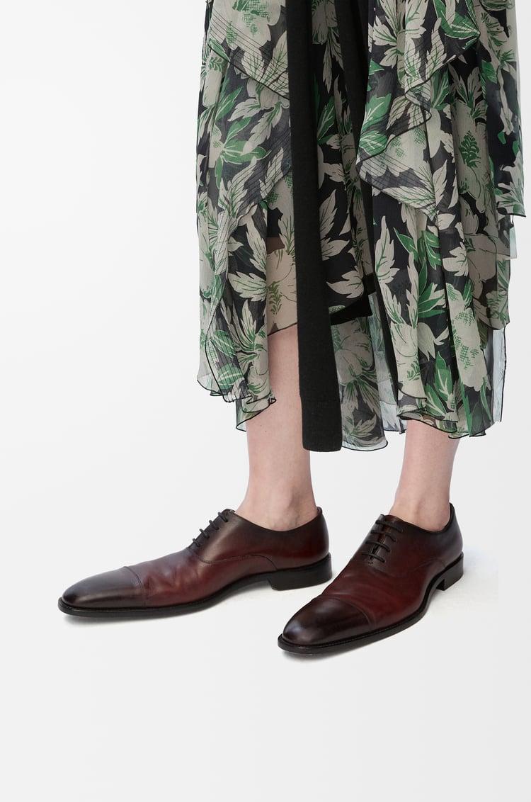 Loewe LOEWE Crown Oxford in brushed calfskin 1 Colours En línea