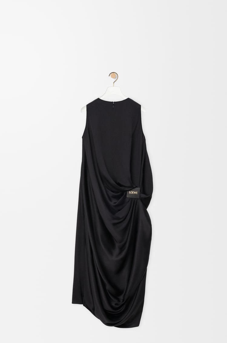 Loewe Draped dress in silk 1 Colours En oferta