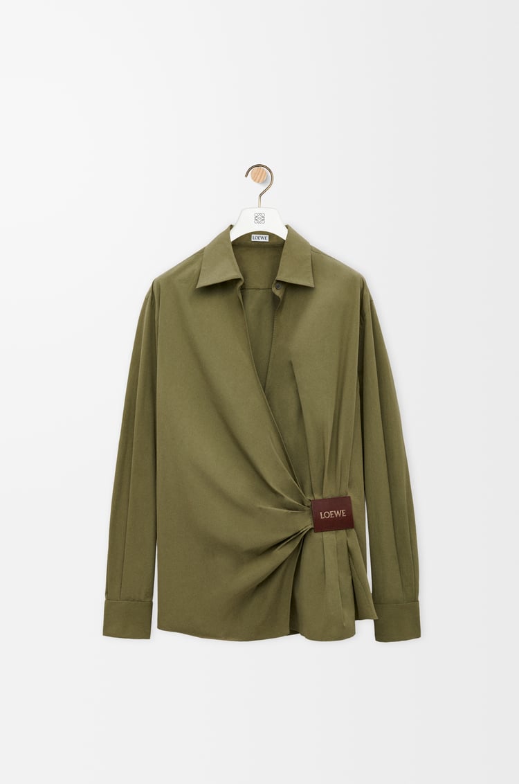 Loewe Draped shirt in cotton 2 Colours Rebajas baratas